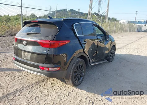 2019 Kia Sportage Ex from USA, damaged, VIN KNDPNCAC6K7538772